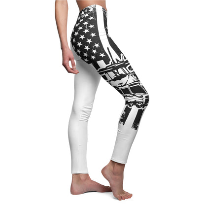 American Flag Blackhawk Leggings — Women's Casual Leggings