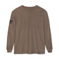 Chinook Helicopter American Flag Long Sleeve Tee