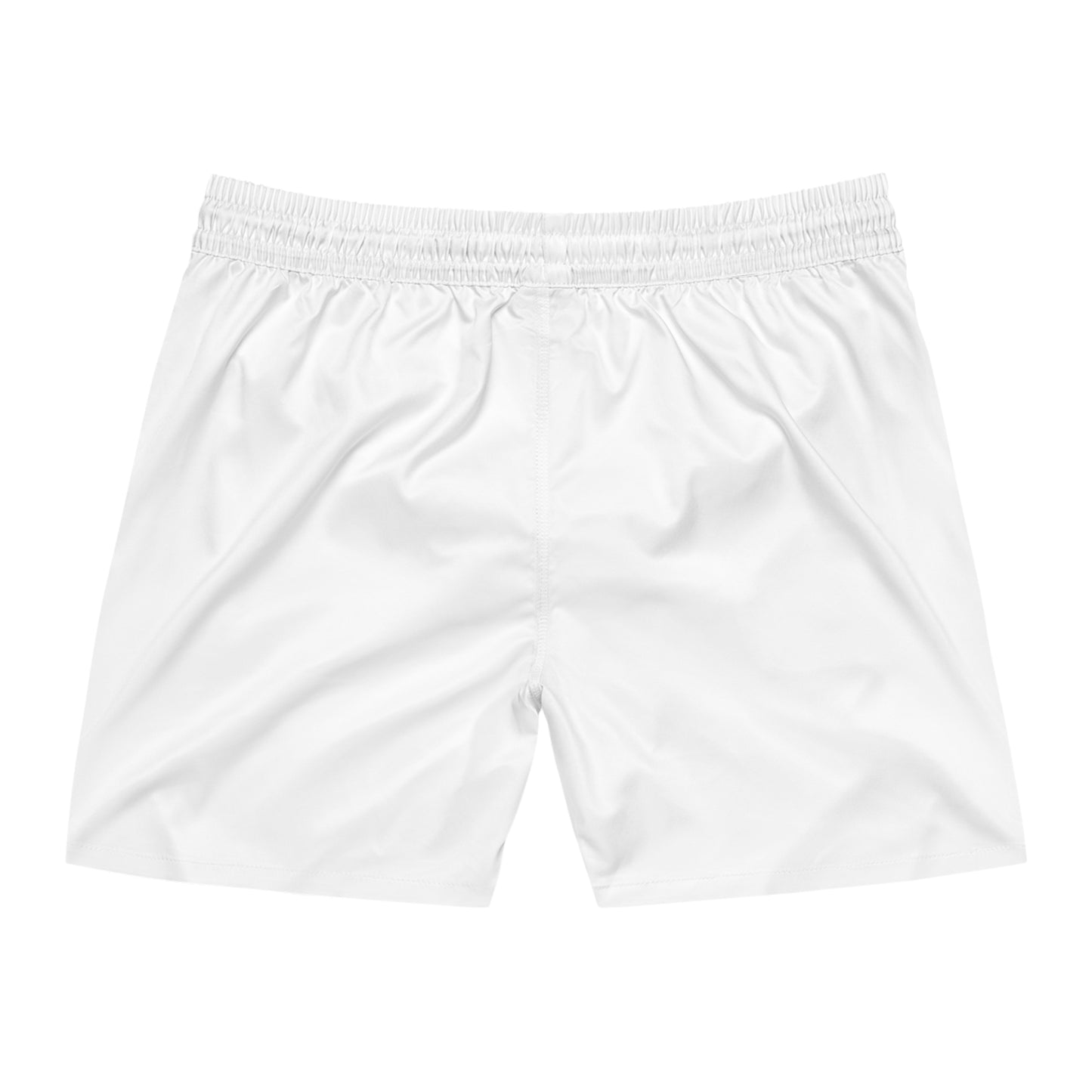 Men's Swim Shorts — Black American Flag Chinook Helicopter Graphic