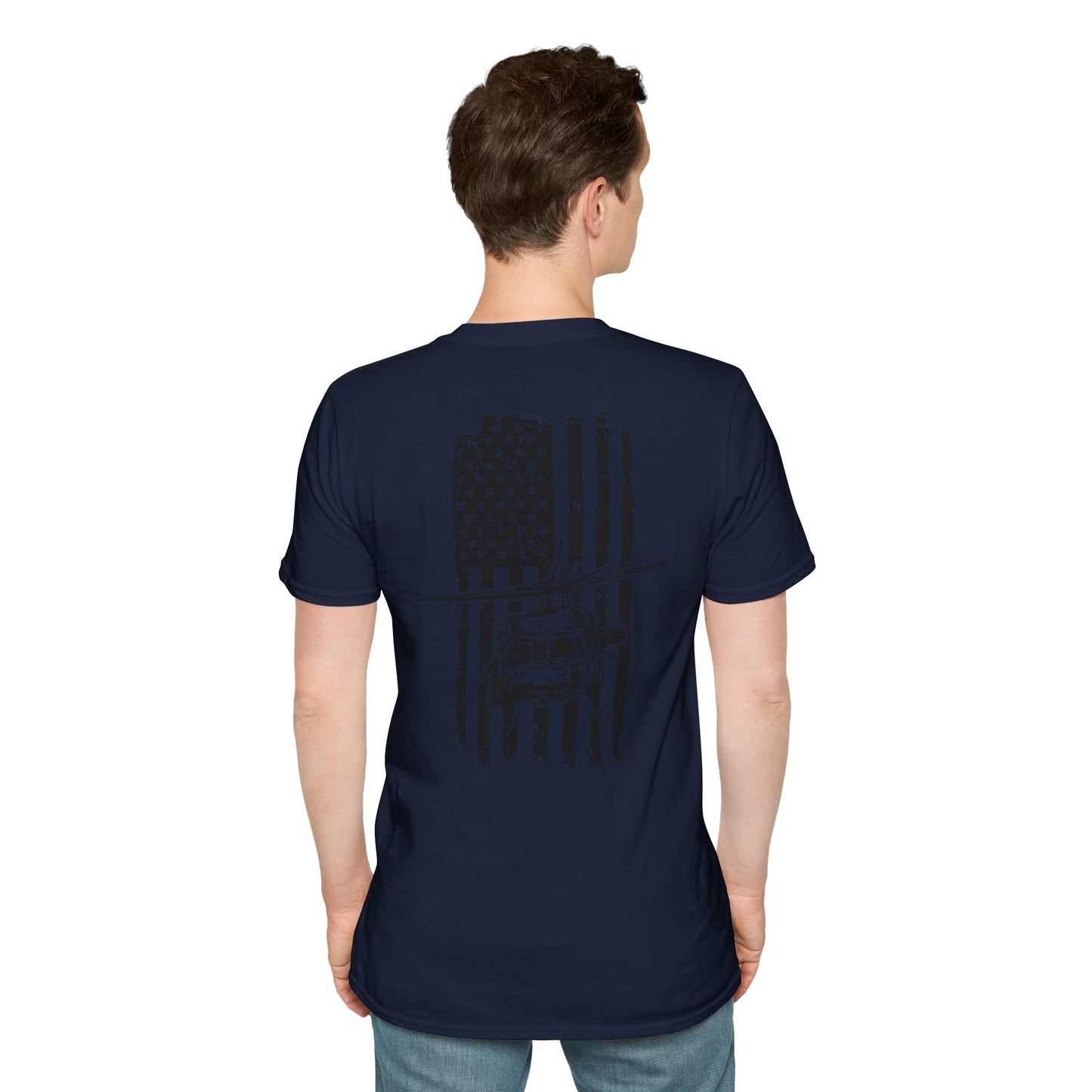 Classic White Blackhawk T-Shirt — Minimal Everyday Tee for Men & Women
