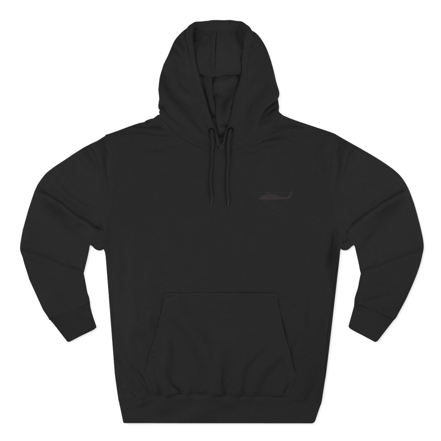 Helicopter Rescue Hoodie — Vintage American Flag Airlift Graphic